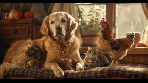 Conseils chien chat poule : harmoniser votre foyer facilement