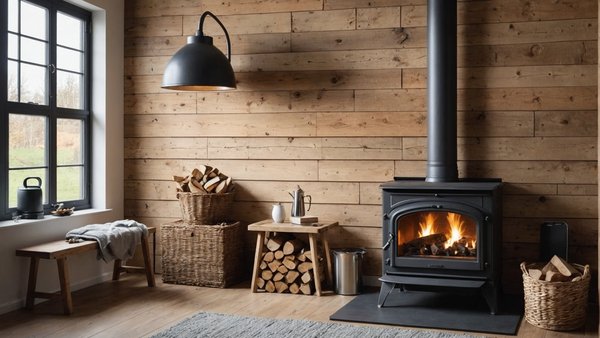 Quel parement mettre derrière poêle à bois : guide et conseils