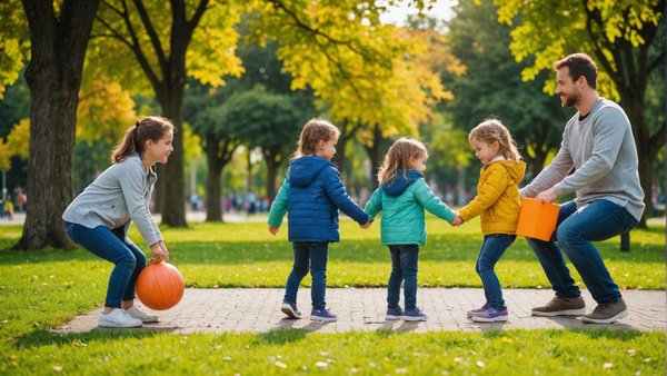 Organisez des activités famille à pau au parc positive kids